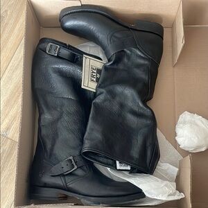 Frye Women’s Black Leather Boots
